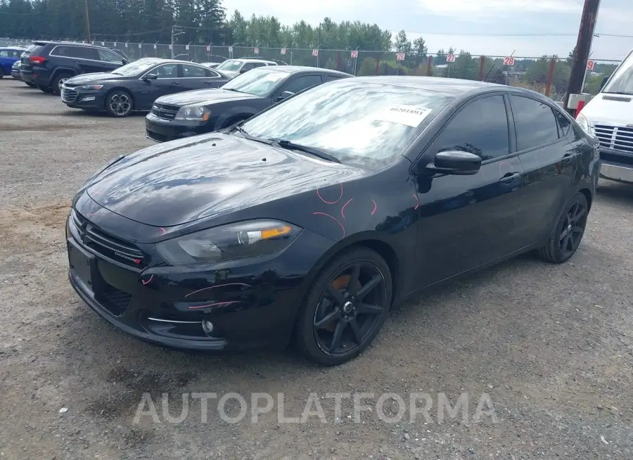 DODGE DART 2015 vin 1C3CDFEB1FD119700 from auto auction Iaai