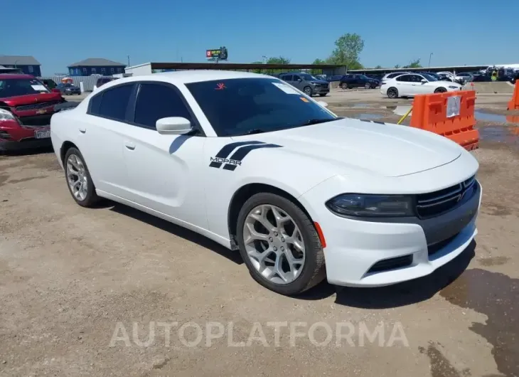 DODGE CHARGER 2016 vin 2C3CDXBG6GH121372 from auto auction Iaai