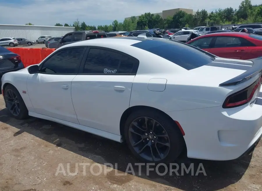 DODGE CHARGER 2020 vin 2C3CDXGJ0LH242414 from auto auction Iaai