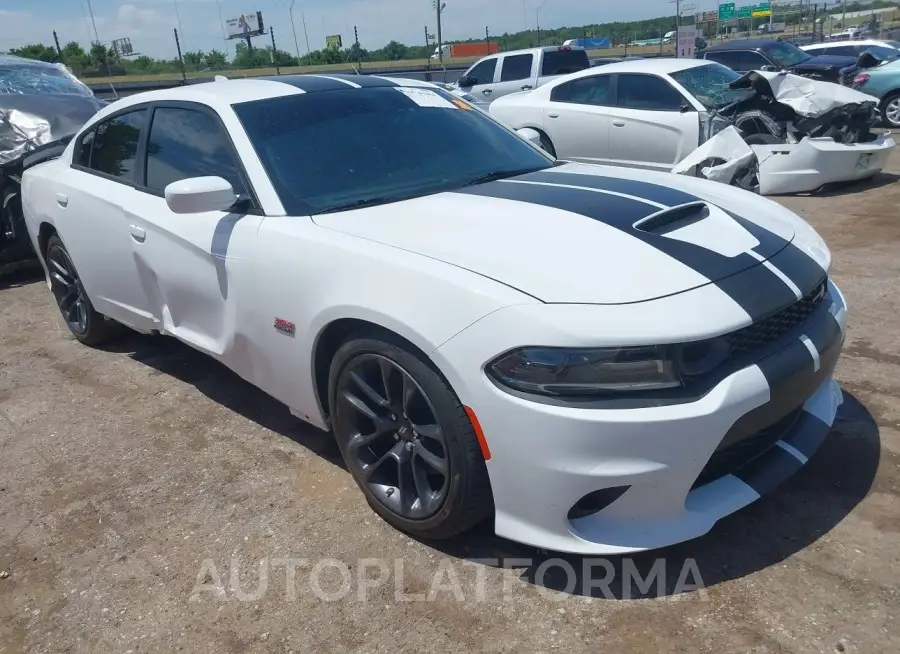 DODGE CHARGER 2020 vin 2C3CDXGJ0LH242414 from auto auction Iaai