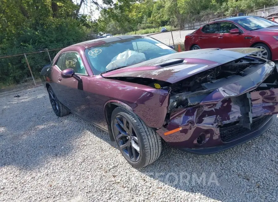 DODGE CHALLENGER 2020 vin 2C3CDZAGXLH176818 from auto auction Iaai