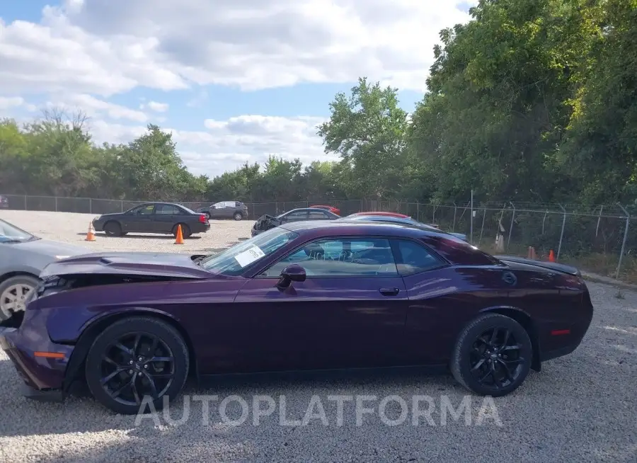 DODGE CHALLENGER 2020 vin 2C3CDZAGXLH176818 from auto auction Iaai