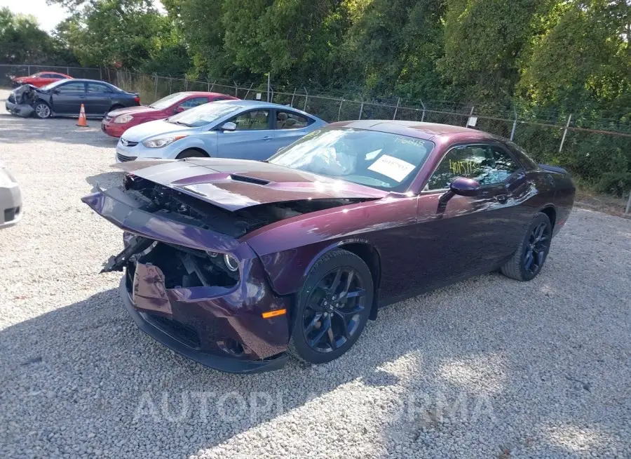 DODGE CHALLENGER 2020 vin 2C3CDZAGXLH176818 from auto auction Iaai