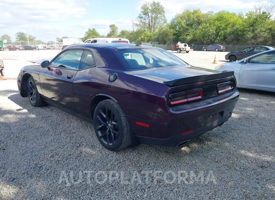 DODGE CHALLENGER 2020 vin 2C3CDZAGXLH176818 from auto auction Iaai