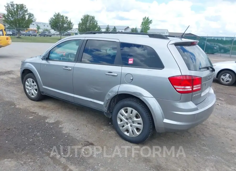 DODGE JOURNEY 2017 vin 3C4PDCAB5HT552371 from auto auction Iaai