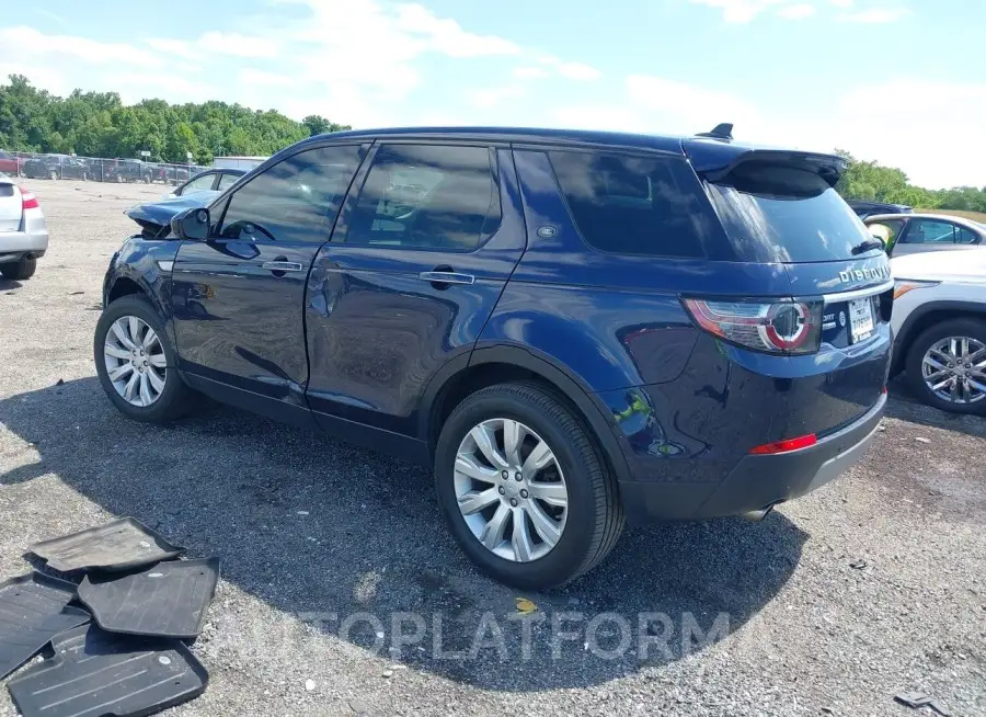 LAND ROVER DISCOVERY SPORT 2016 vin SALCT2BG9GH547749 from auto auction Iaai