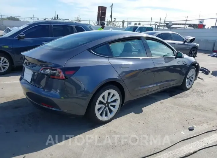 TESLA MODEL 3 2022 vin 5YJ3E1EA0NF295907 from auto auction Iaai