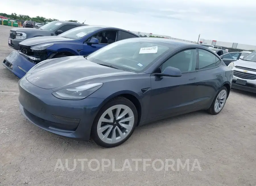 TESLA MODEL 3 2023 vin 5YJ3E1EA4PF681510 from auto auction Iaai