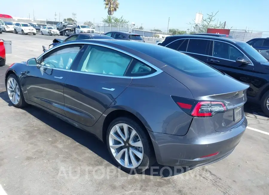 TESLA MODEL 3 2019 vin 5YJ3E1EA9KF425422 from auto auction Iaai