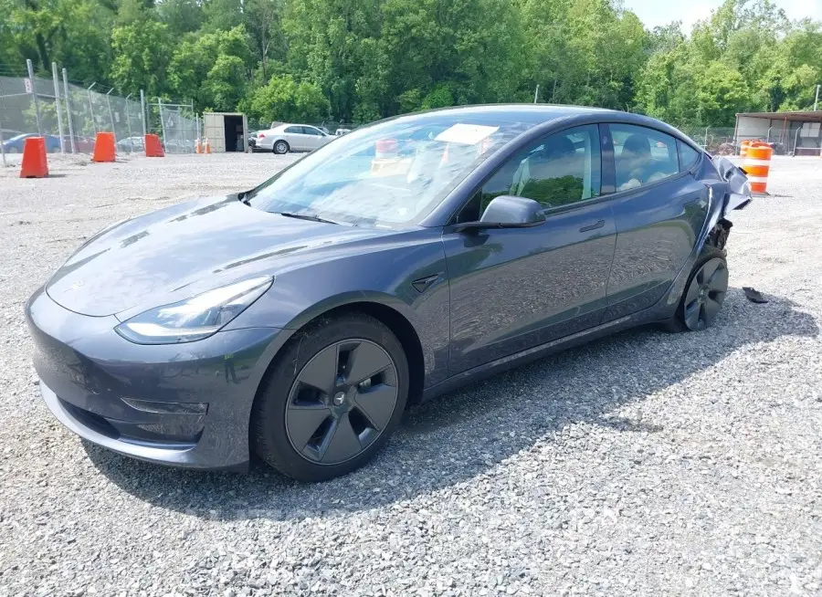 TESLA MODEL 3 2023 vin 5YJ3E1EB0PF392858 from auto auction Iaai