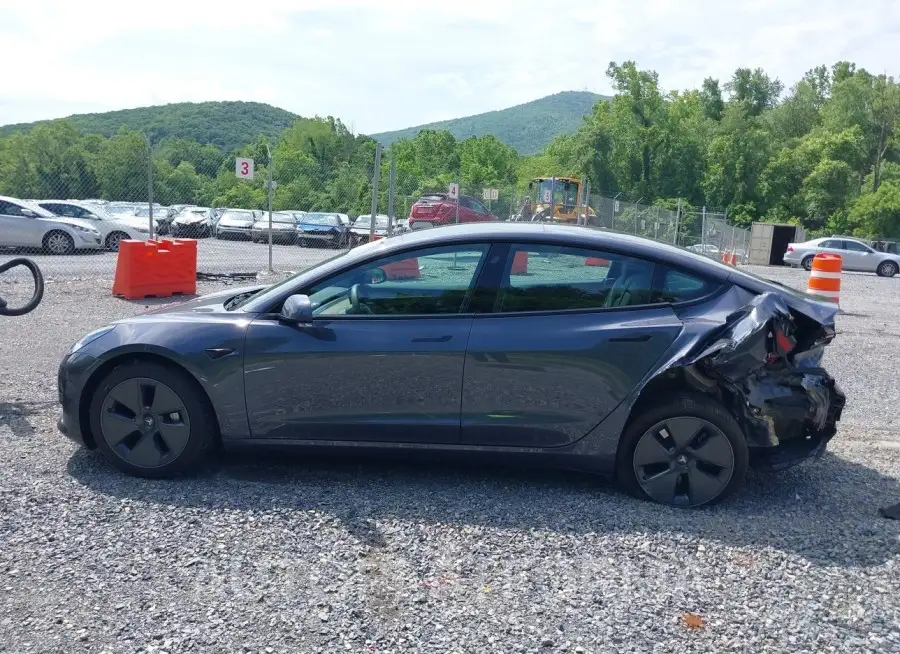 TESLA MODEL 3 2023 vin 5YJ3E1EB0PF392858 from auto auction Iaai