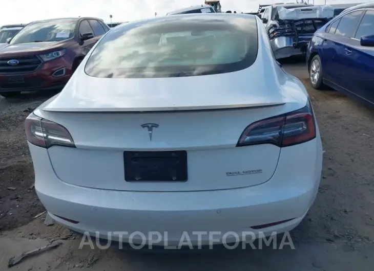 TESLA MODEL 3 2022 vin 5YJ3E1EC0NF337655 from auto auction Iaai