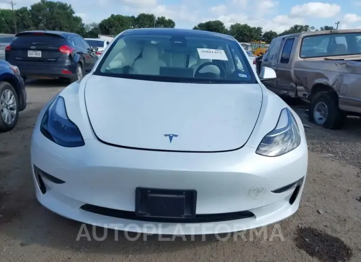 TESLA MODEL 3 2022 vin 5YJ3E1EC0NF337655 from auto auction Iaai