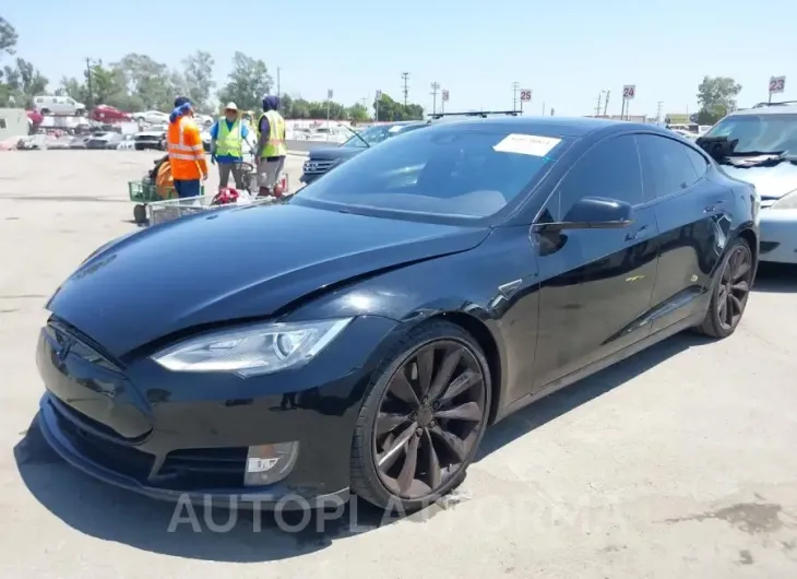 TESLA MODEL S 2016 vin 5YJSA1E17GF125201 from auto auction Iaai