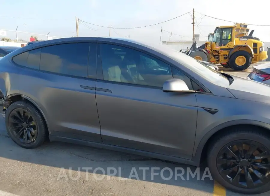 TESLA MODEL X 2021 vin 5YJXCBE22MF323243 from auto auction Iaai