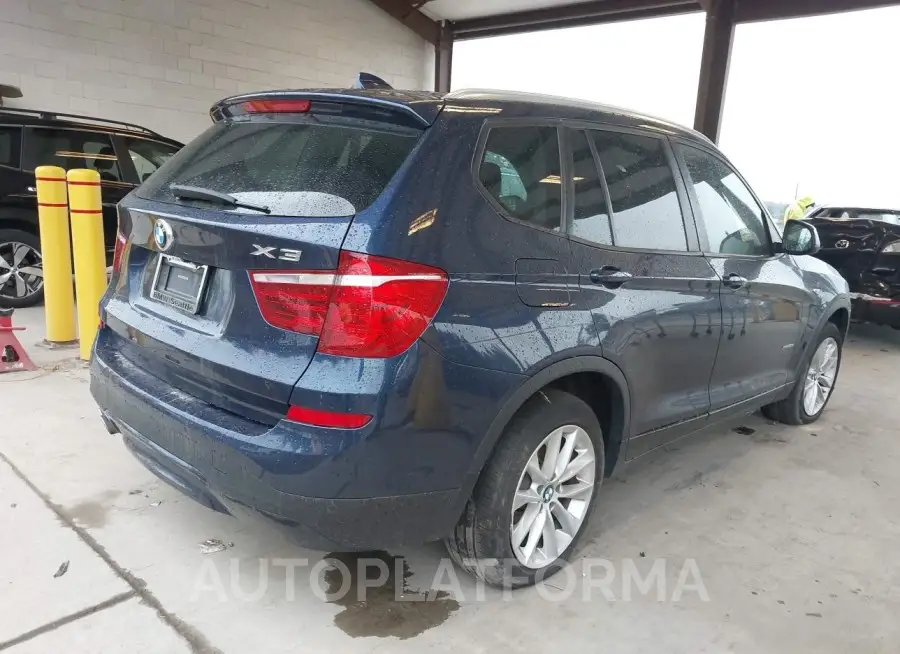 BMW X3 2016 vin 5UXWX9C55G0D75301 from auto auction Iaai