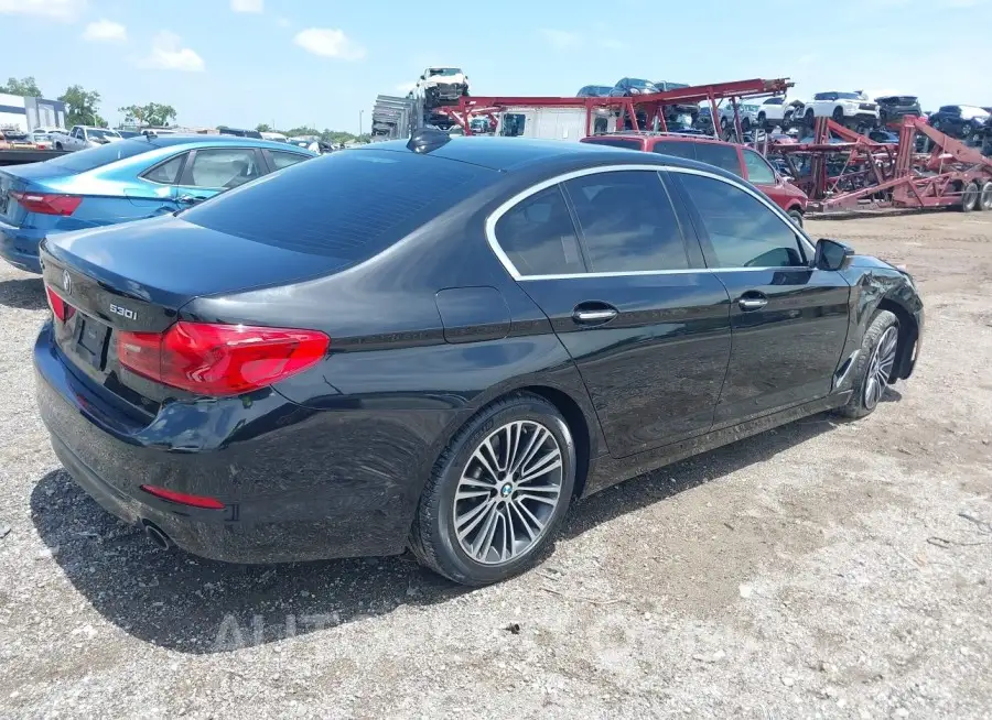 BMW 530I 2017 vin WBAJA5C33HG456210 from auto auction Iaai