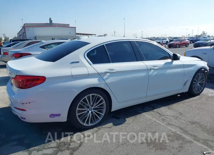 BMW 530E 2018 vin WBAJA9C52JB251148 from auto auction Iaai