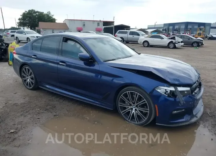 BMW 540I 2018 vin WBAJE5C57JWA96430 from auto auction Iaai