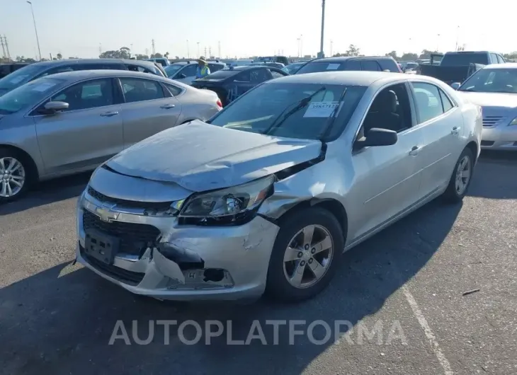 CHEVROLET MALIBU 2015 vin 1G11B5SL0FF301112 from auto auction Iaai