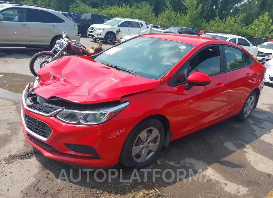 CHEVROLET CRUZE 2017 vin 1G1BC5SM4H7217687 from auto auction Iaai