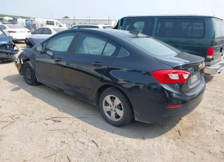 CHEVROLET CRUZE 2017 vin 1G1BC5SM5H7190936 from auto auction Iaai