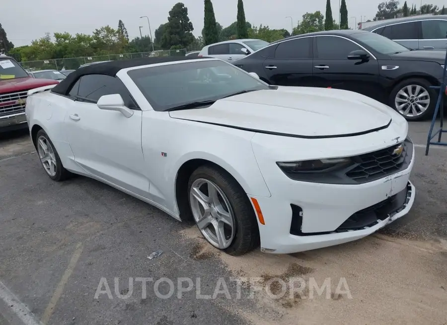 CHEVROLET CAMARO 2020 vin 1G1FB3DS7L0114317 from auto auction Iaai