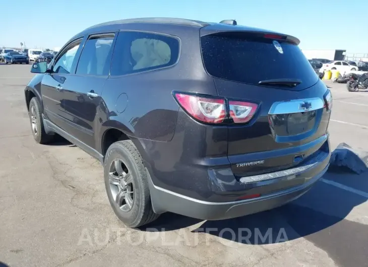 CHEVROLET TRAVERSE 2017 vin 1GNKRFKD6HJ208298 from auto auction Iaai