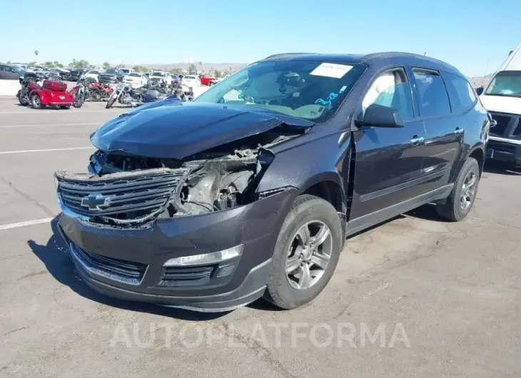 CHEVROLET TRAVERSE 2017 vin 1GNKRFKD6HJ208298 from auto auction Iaai