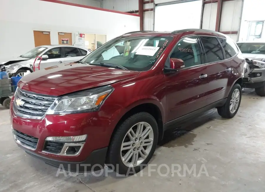 CHEVROLET TRAVERSE 2015 vin 1GNKRGKD7FJ364644 from auto auction Iaai