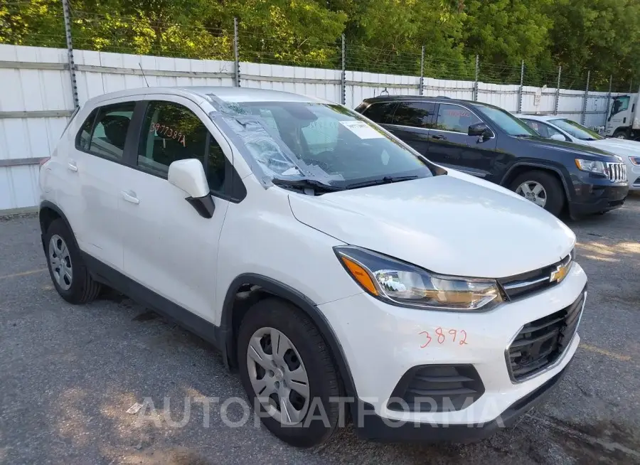 CHEVROLET TRAX 2019 vin 3GNCJKSB8KL122364 from auto auction Iaai