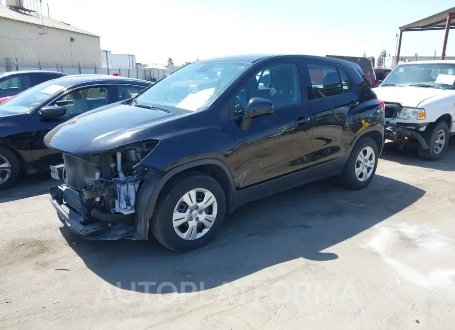 CHEVROLET TRAX 2017 vin 3GNCJKSBXHL168495 from auto auction Iaai