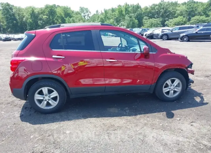 CHEVROLET TRAX 2020 vin 3GNCJLSB8LL191885 from auto auction Iaai