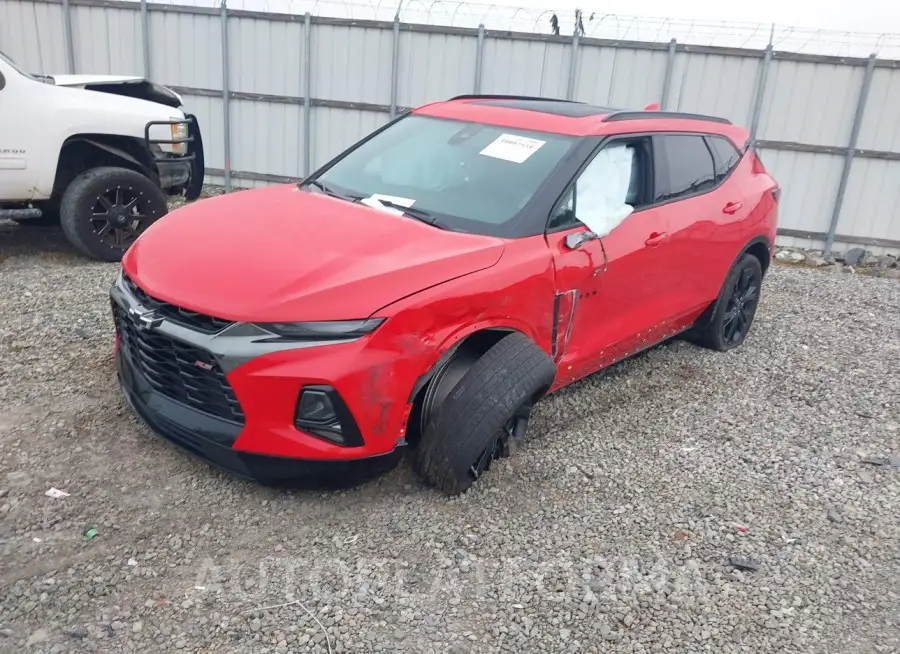 CHEVROLET BLAZER 2020 vin 3GNKBKRS5LS618079 from auto auction Iaai