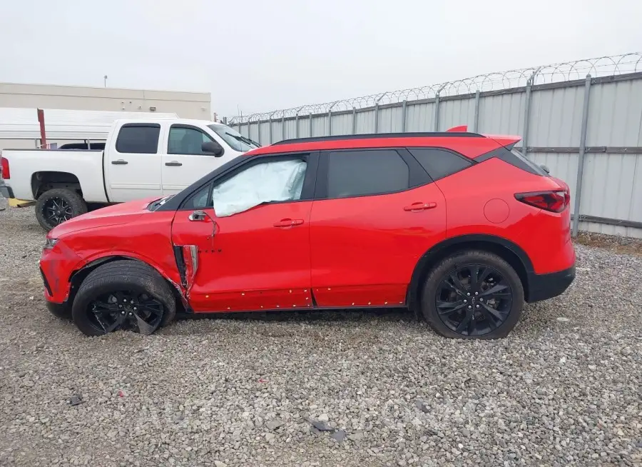 CHEVROLET BLAZER 2020 vin 3GNKBKRS5LS618079 from auto auction Iaai