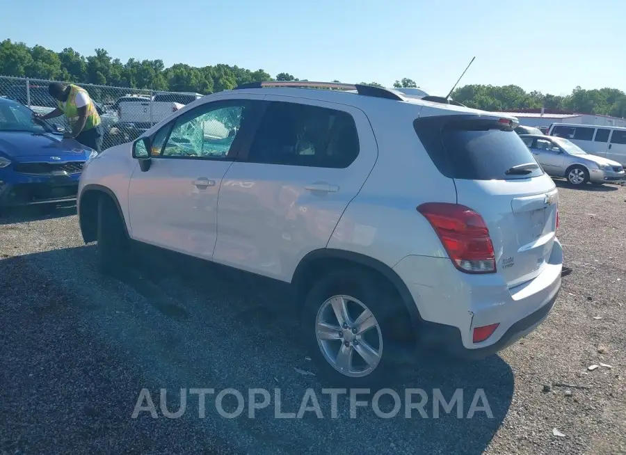 CHEVROLET TRAX 2021 vin KL7CJLSB7MB309644 from auto auction Iaai