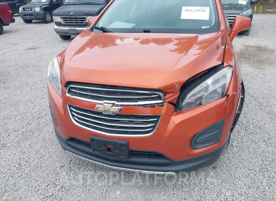 CHEVROLET TRAX 2016 vin KL7CJLSB8GB559771 from auto auction Iaai