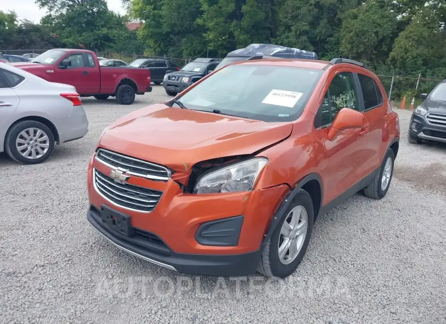 CHEVROLET TRAX 2016 vin KL7CJLSB8GB559771 from auto auction Iaai