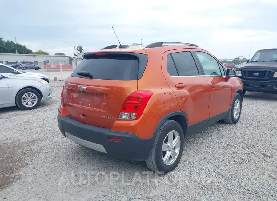 CHEVROLET TRAX 2016 vin KL7CJLSB8GB559771 from auto auction Iaai