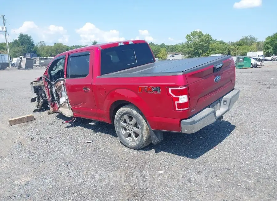 FORD F-150 2020 vin 1FTEW1E53LFC30471 from auto auction Iaai