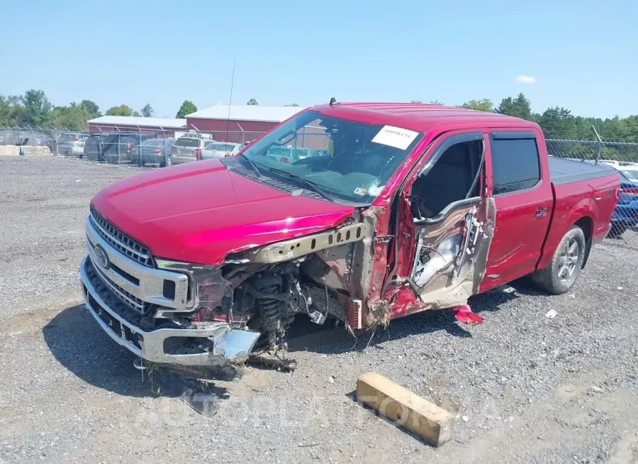 FORD F-150 2020 vin 1FTEW1E53LFC30471 from auto auction Iaai