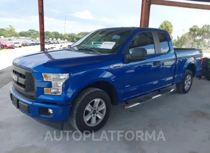 FORD F-150 2017 vin 1FTEX1CP8HKC89404 from auto auction Iaai