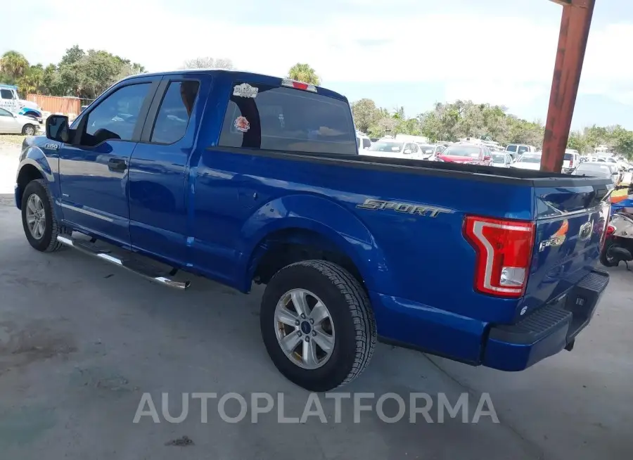 FORD F-150 2017 vin 1FTEX1CP8HKC89404 from auto auction Iaai