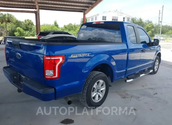 FORD F-150 2017 vin 1FTEX1CP8HKC89404 from auto auction Iaai