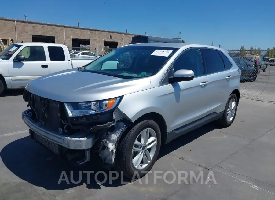 FORD EDGE 2016 vin 2FMPK3J98GBB89007 from auto auction Iaai