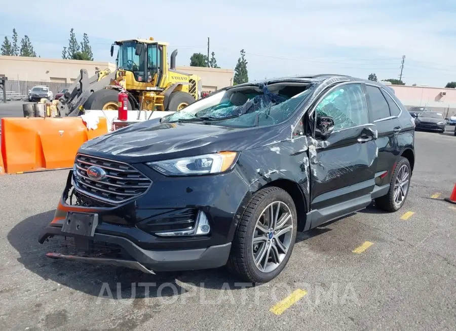 FORD EDGE 2019 vin 2FMPK3K99KBB88357 from auto auction Iaai