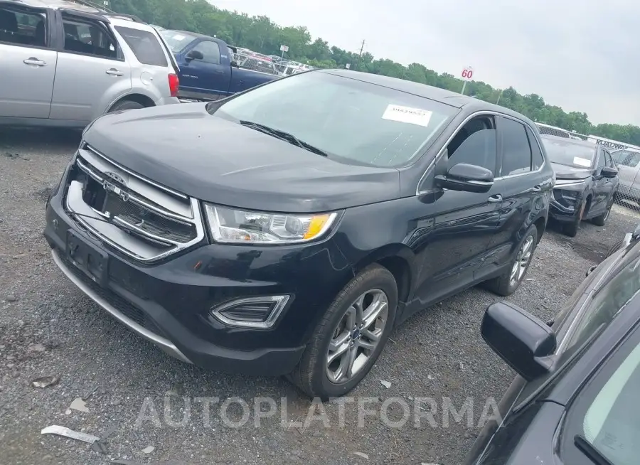 FORD EDGE 2017 vin 2FMPK4K83HBB87226 from auto auction Iaai