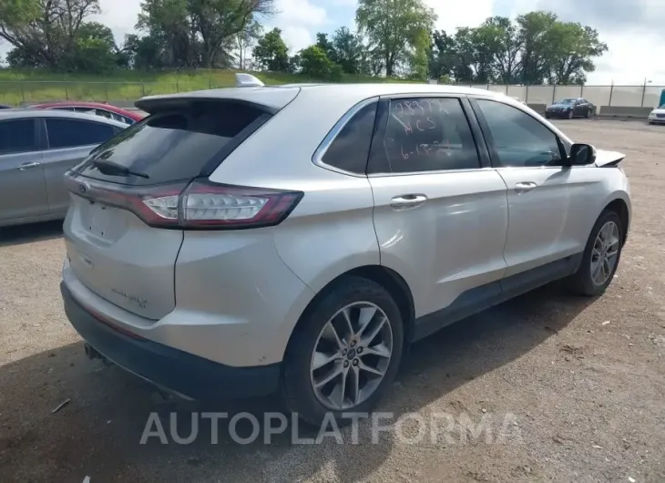 FORD EDGE 2015 vin 2FMPK4K97FBB85663 from auto auction Iaai