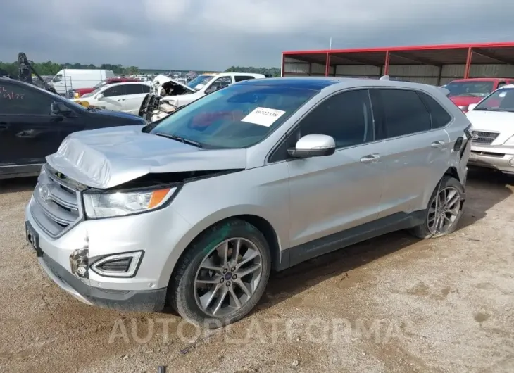 FORD EDGE 2015 vin 2FMPK4K97FBB85663 from auto auction Iaai