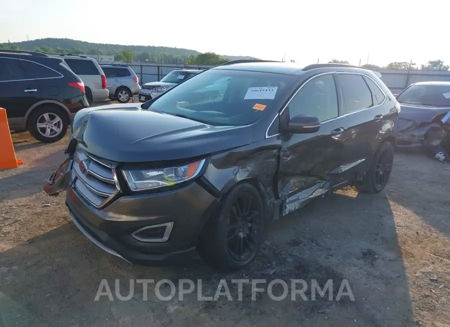 FORD EDGE 2015 vin 2FMTK3J97FBB41950 from auto auction Iaai